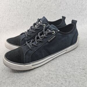 Columbia Women's‎ Goodlife Lace Up Canvas Leather Toe Shoes Size 9